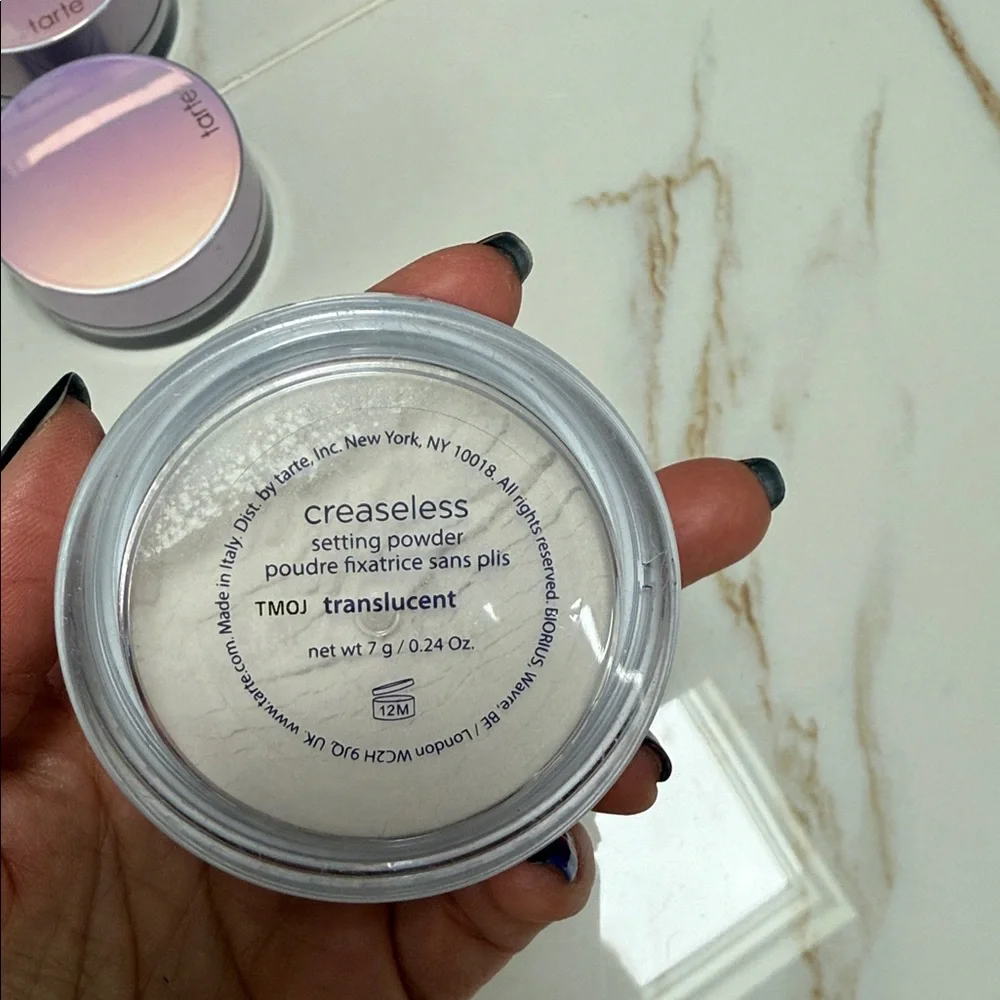 Tarte creaseless setting powder 0.24 oz